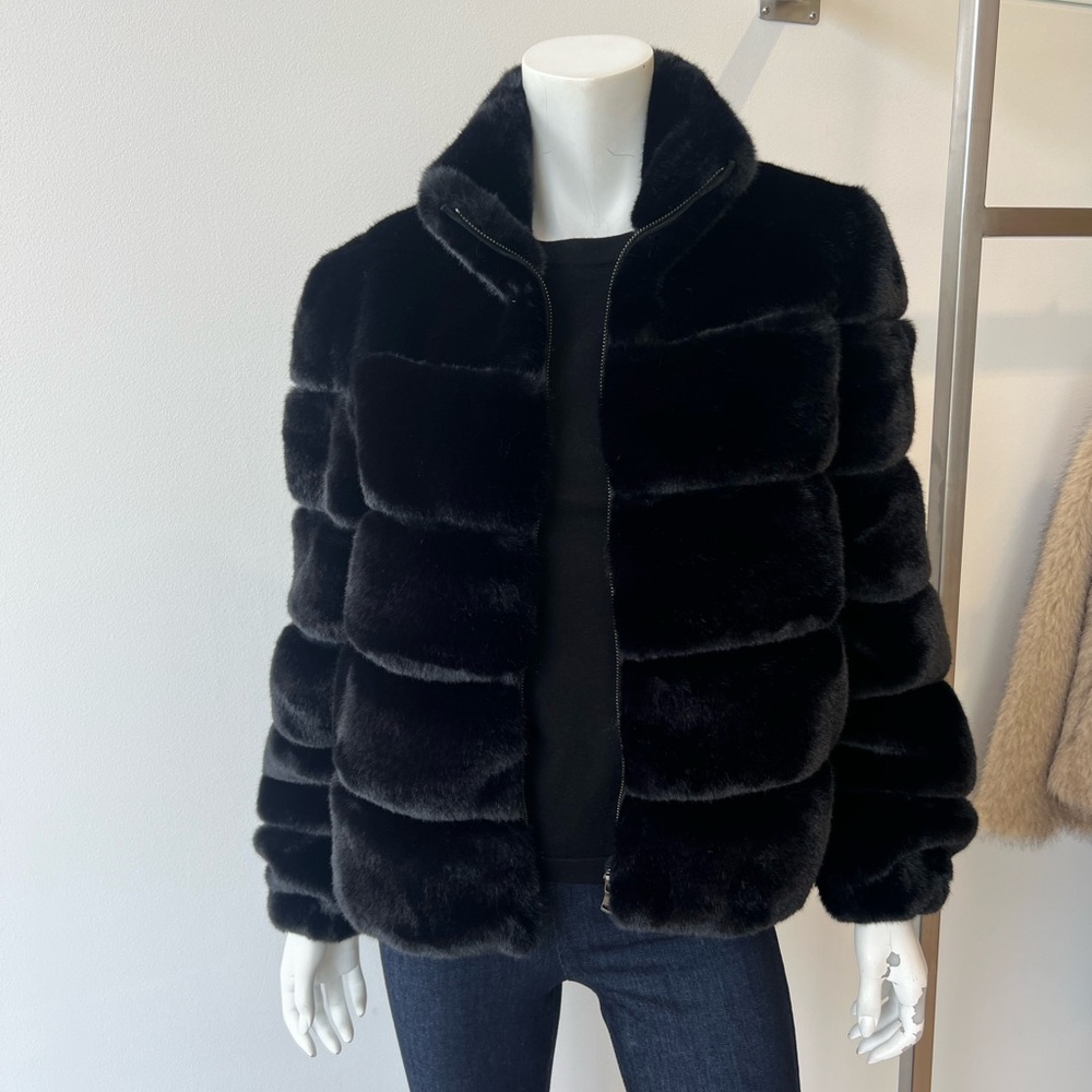 Generation Love Faux fur bomber